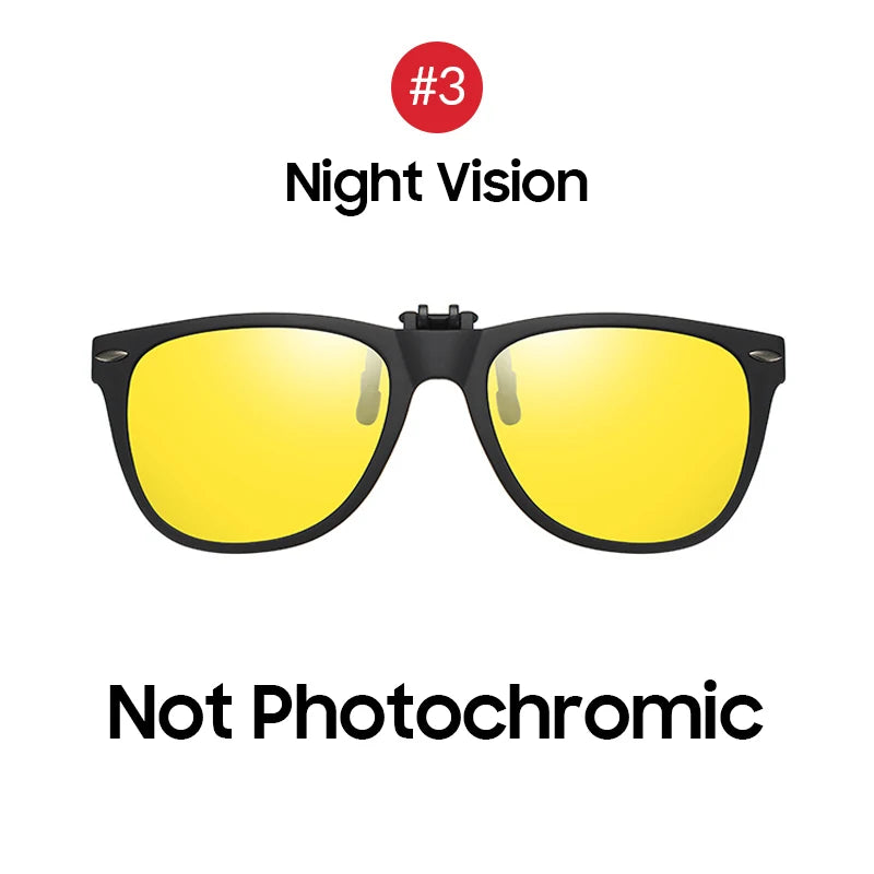 Photochromic Up Clip on Sunglass