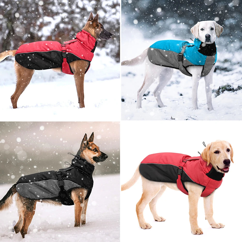 Waterproof Big Dog Coat Jacket