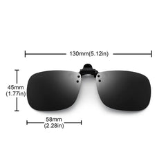 Polarized Clip On Sunglass