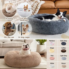 40-80cm Fluffy Dog Bed