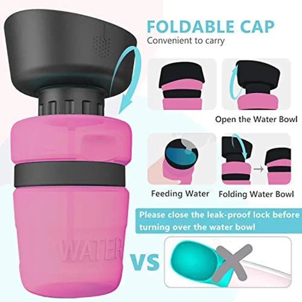 Portable Dog Water Bottle