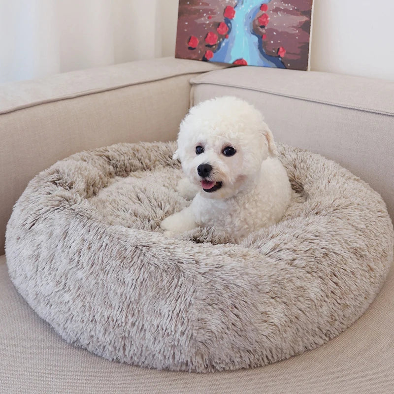 40-80cm Fluffy Dog Bed