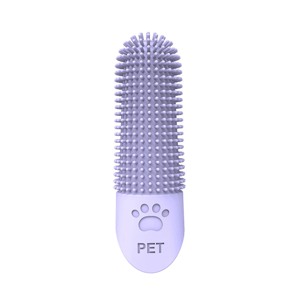 Pet Silicone Finger Toothbrush