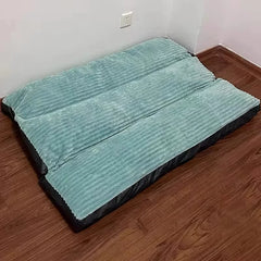 Soft Corduroy Sleeping Pet Bed