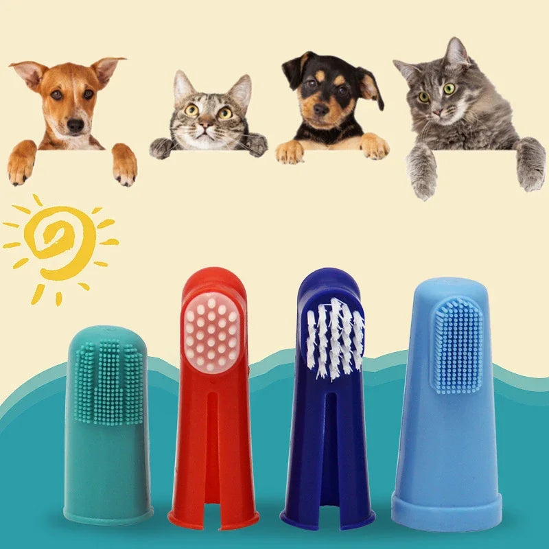 Soft Pet Finger Dog Toothbrush