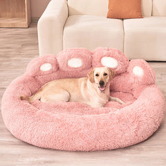 Cozy Pet Sofa Basket with Blanket and Mat