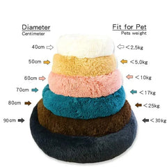 40-80cm Fluffy Dog Bed